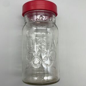 Vintage Advertising 1992 Olympics Maxwell House Instant Coffee Storage Jar